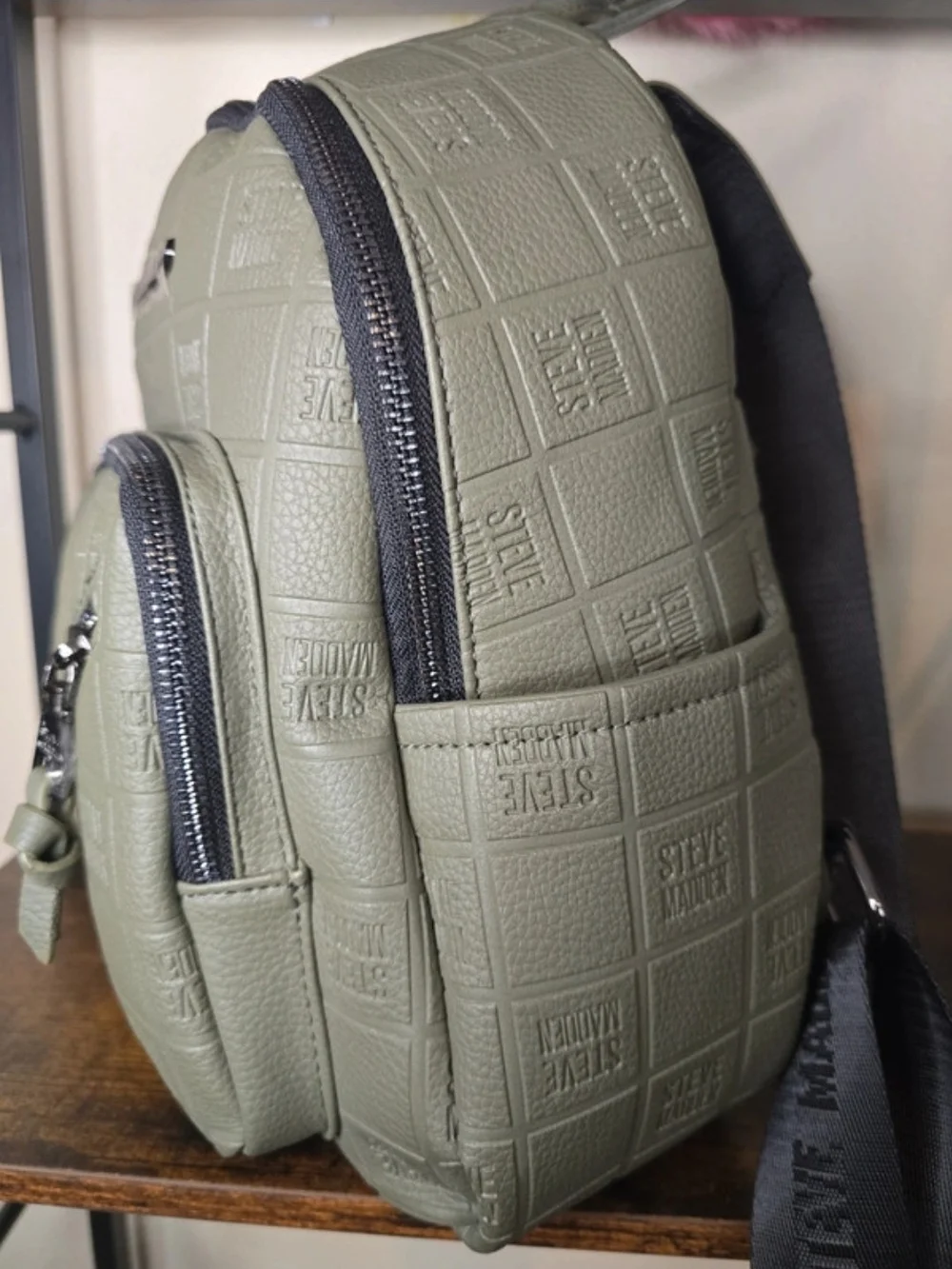 Steve Madden Olive Balma Backpack